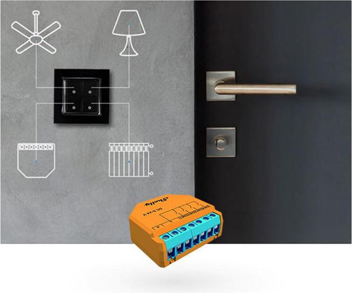 Image du produit Shelly Plus I4 DC (Actionneur de commutation)