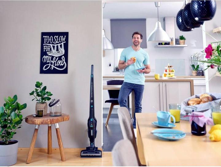 Actual product image Leifheit Rotaro PowerVac 2in1 20 V