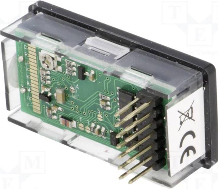 Image du produit TDE Instruments Appareil de mesure numérique encastrable Multimètre numérique pour montage sur panneau