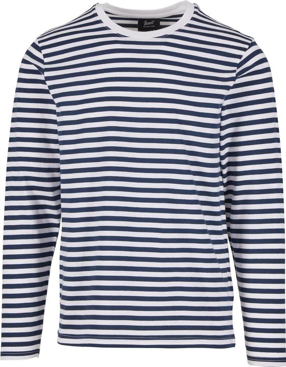 Actual product image Brandit Jerseyshirt Stripe longsleeve - 194235 (L)