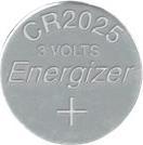 Actual product image Energizer CR2025 Lithium (1 pcs., CR2025, 155 mAh)