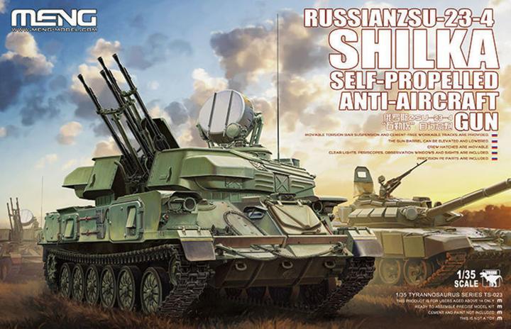 Immagine prodotto Meng-Model Cannone semovente antiaereo russo ZSU-23-4 Shilka