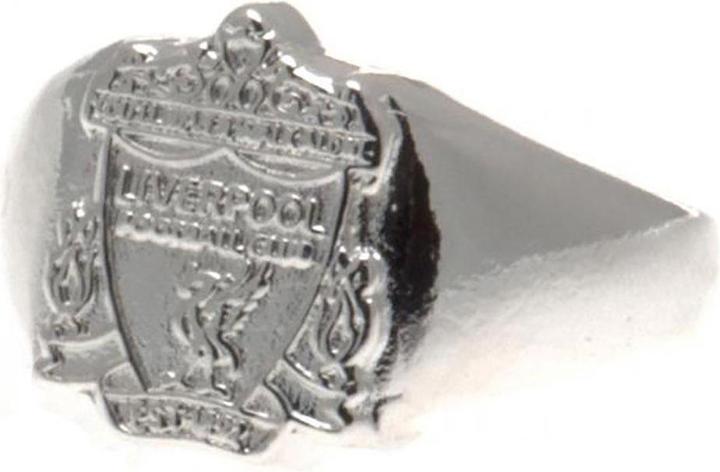 Actual product image Score Draw Silver-plated coat of arms ring