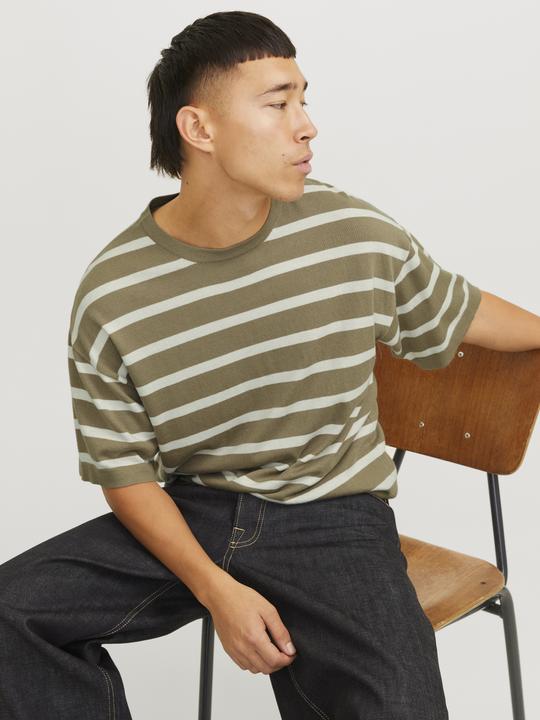 Actual product image Jack & Jones Jjeemil Knit Tee Ss Ln (L)