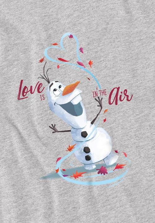 Actual product image Disney Frozen Childrens/Kids Love Is In The Air Valentine's Day T-Shirt (104)