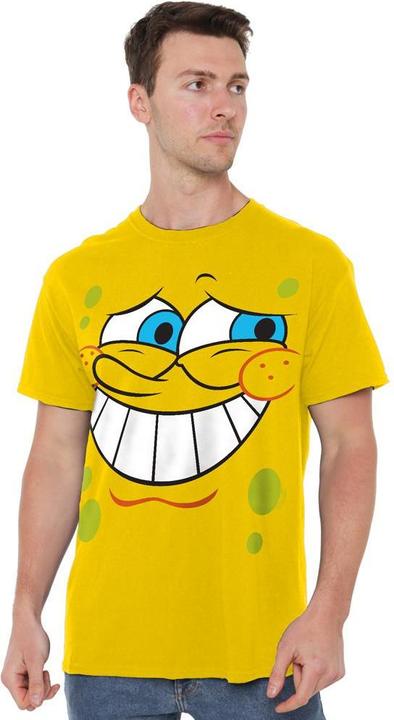 Immagine prodotto Spongebob Squarepants Guilty Maglietta Viso Uomo (4XL)