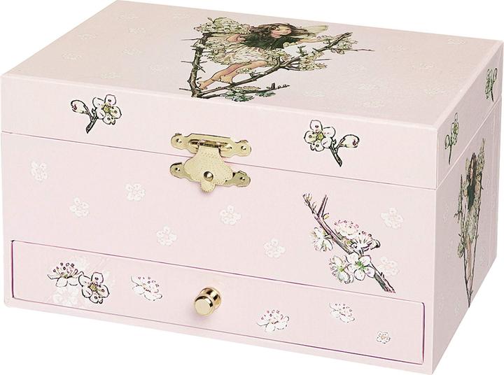 Trousselier Coffret à bijoux avec musique, fées des fleurs, lumières nocturnes.