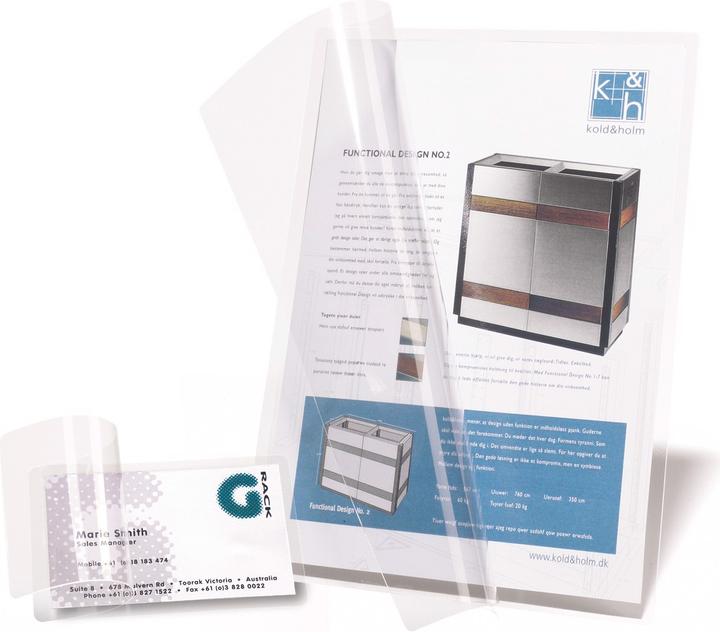 Actual product image Self-laminating cards (Special, 10 Piece, 75 µm)