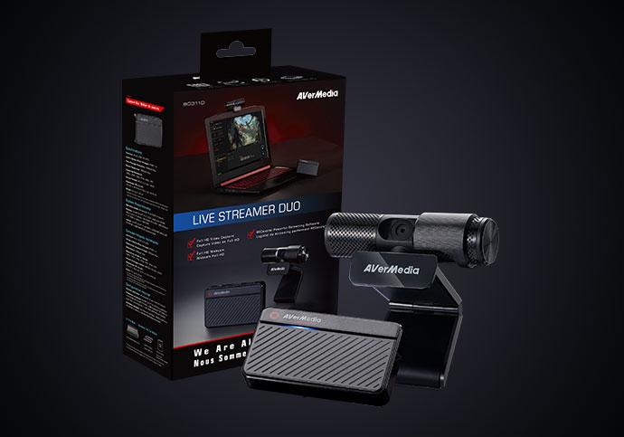 Produktbild AVerMedia Live Streamer DUO Streaming Kit (2.10 Mpx)