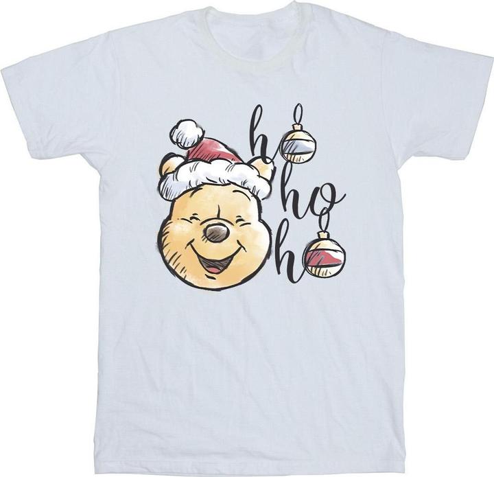 Produktbild Disney Winnie The Pooh Ho Ho Ho Baubles TShirt (L)