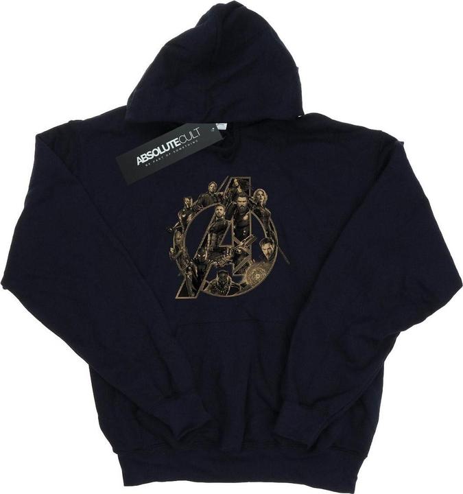 Avengers Infinity War Logo Kapuzenpullover Mädchen