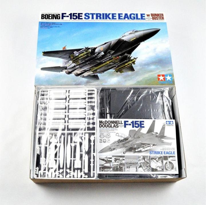 Actual product image Tamiya F-15E Strike Eagle Bunker Buster