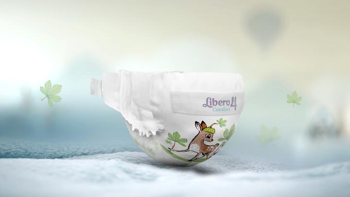 Actual product image Libero Comfort (Size 4, Pack, 26 Piece)