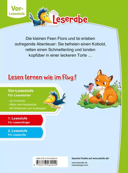 Image du produit Ravensburger Feengeschichten - Leserabe ab Vorschule - Erstlesebuch für Kinder ab 5 Jahren (Allemand, Usch Luhn, Elke Broska, 2022)