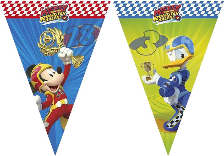 Immagine prodotto Disney Plastica Topolino Corse Bandierine