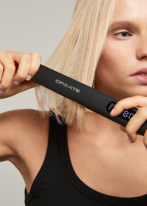 Actual product image Create CERAMIC STYLER SLIM Schwarz (Straightening iron)