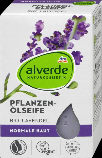 Immagine prodotto dm alverde Sapone vegetale olio biologico lavanda (Sapone alla cagliata)