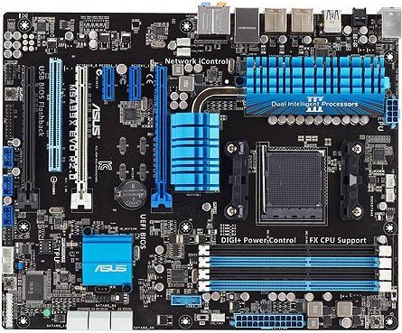 Produktbild ASUS M5a99x Evo R2 (AM3+, AMD 990X, ATX)