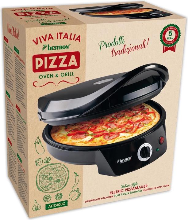 Actual product image Bestron Electric pizza oven