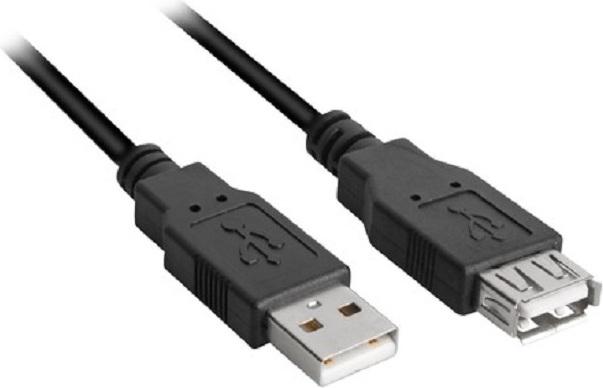 Actual product image Sharkoon USB 2.0 Verlängerungskabel (1 m, USB 2.0)