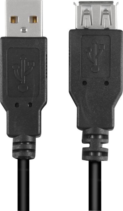 Actual product image Sharkoon USB 2.0 Verlängerungskabel (1 m, USB 2.0)
