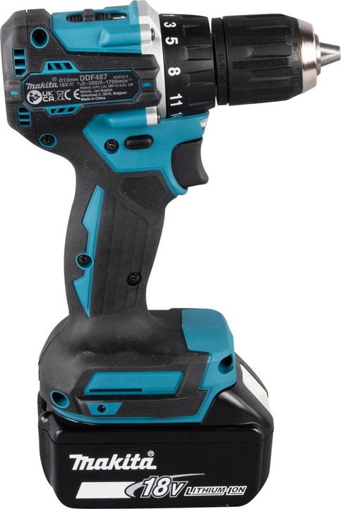 Actual product image Makita DDF487RFE3 (Rechargeable battery operated)