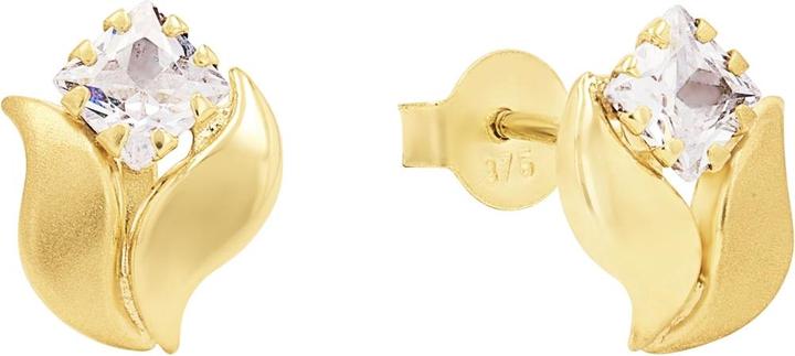 zz_ArchivedByPCD_Amor Schmuck_zu_Amor Amor Ohrschmuck für Damen, Gold 375, Zirkonia synth. (9 ct, Gold 375)