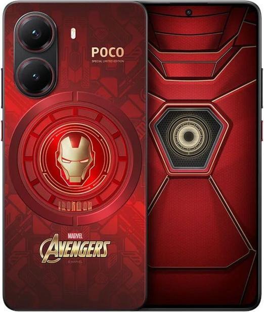 Xiaomi Poco X7 Pro 5G Dual SIM 12GB RAM 512GB No Charger Iron Man Edition Red EU (512 GB, Iron Man Edition Red, 6.67", 50 Mpx, 5G)