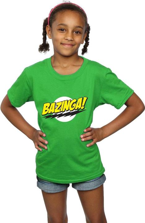 Image du produit Dam - T-shirt BAZINGA - Fille (128)