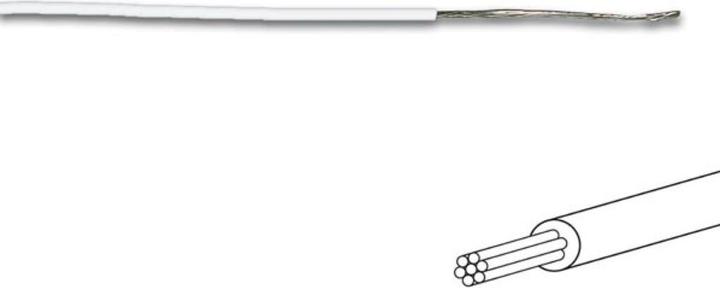 Produktbild Velleman MONTAGEKABEL -? 1.4 mm - 0.2 mm? - MEHRADRIG - WEI?