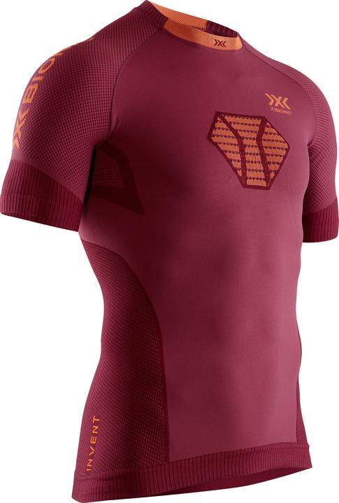 Image du produit X-Bionic MEN Invent.0 Running Shirt SH SL namib red/kurkuma orange (S)