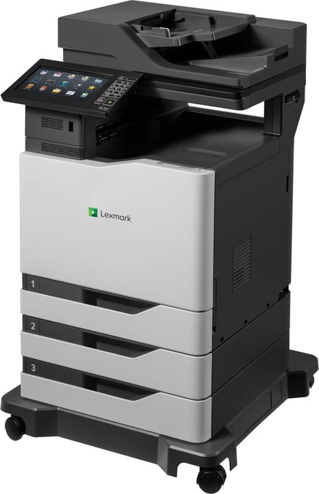 Produktbild Lexmark CX825dte MFP color A4 Laserdrucker 52ppm Duplex print scan copy fax Duplex (Laser, Farbe)