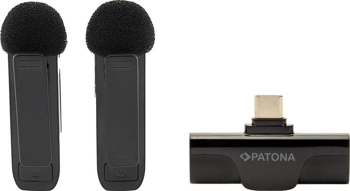 Actual product image Patona Wireless Microphone Set