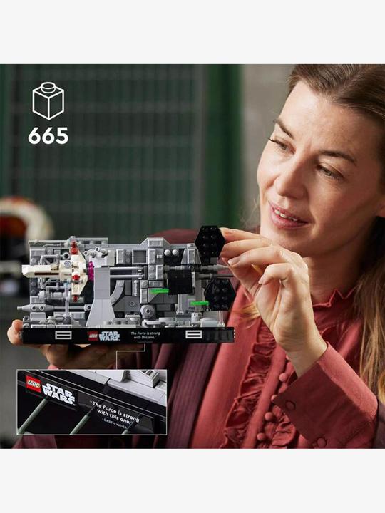 Immagine prodotto LEGO Diorama della corsa in trincea della Morte Nera (75329, LEGO Star Wars)