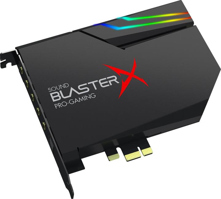Creative Sound BlasterX AE-5 Plus Hi-Res Gaming Sound Card / DAC - RGB, PCIe (PCI-E x1)