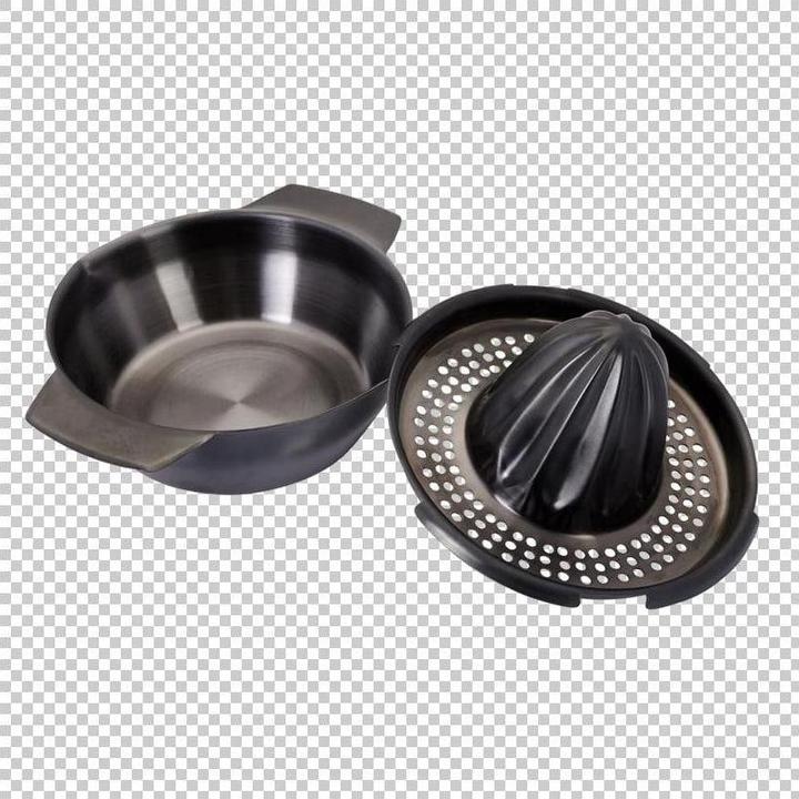 Actual product image Lurch Citrus press stainless steel smokey grey