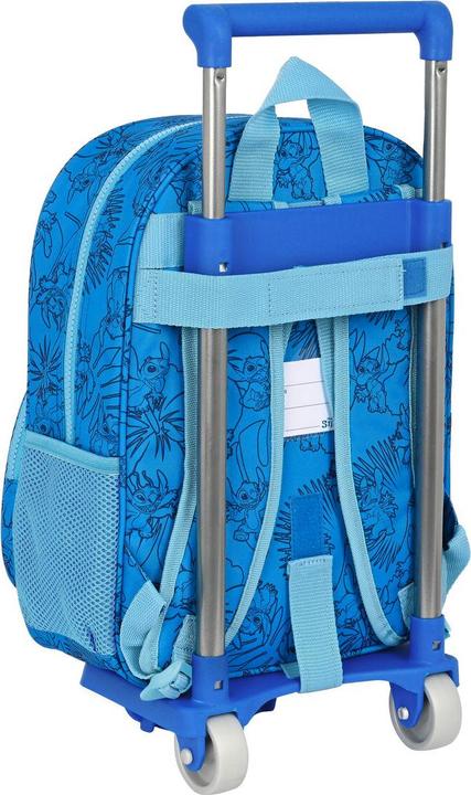 Produktbild Stitch Schulrucksack mit Rädern Blau 26 x 34 x 11 cm