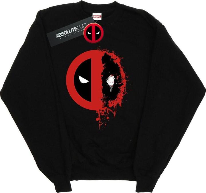 Image du produit - Sweat DEADPOOL SPLIT SPLAT LOGO - Femme (XXL)