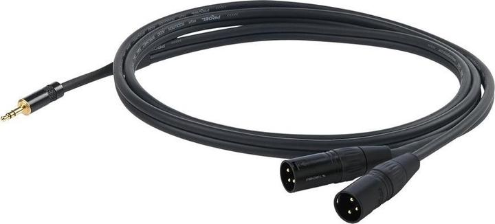Produktbild Proel 3.5mm—XLR (0.30 m, 3.5mm Klinke (AUX), XLR)
