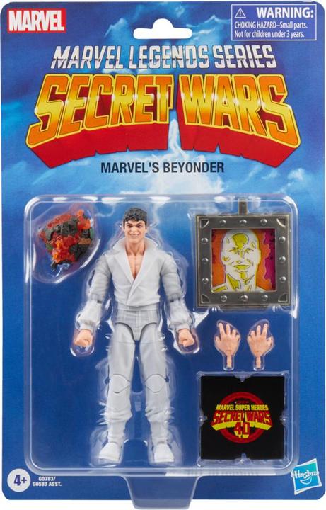 Actual product image Hasbro Secret Wars Marvel Legends Retro Action Figure Marvel's Beyonder 15 cm