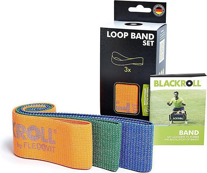 Image du produit Blackroll Kit de bande en boucle (0.30 m, Léger, Moyen, Fort)