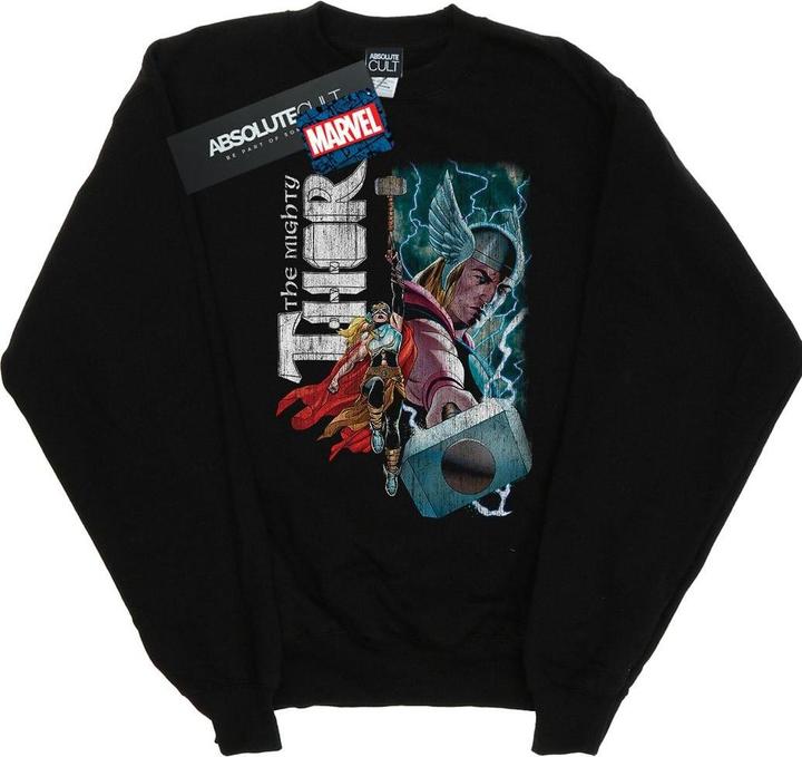 Actual product image Mens The Mighty Thor Mighty Duo Sweatshirt (M)
