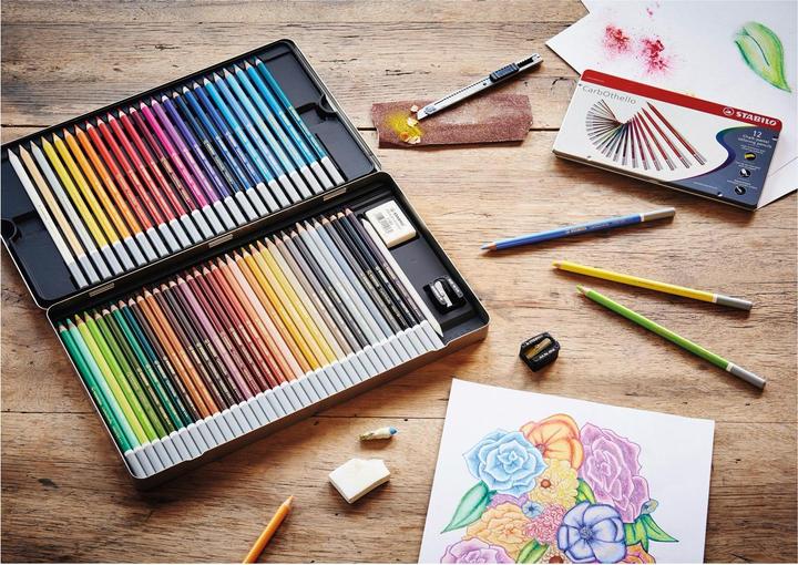 Actual product image STABILO CarbOthello Pastel Crayon (Black, 1 x)