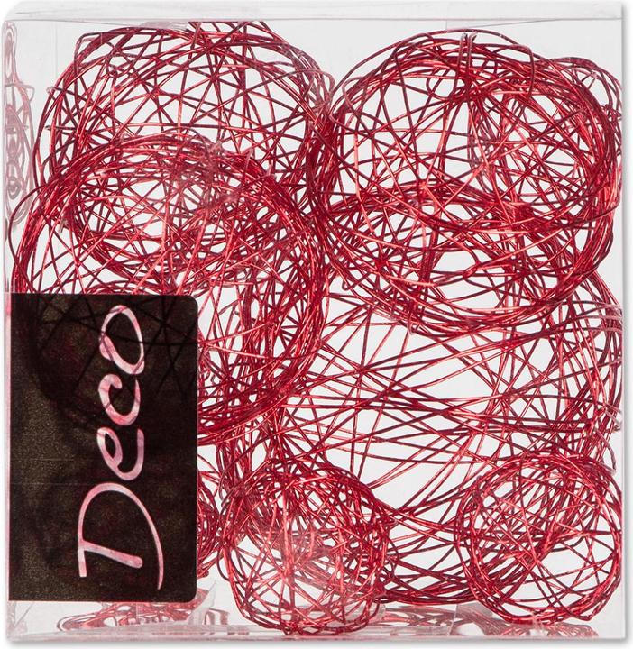 Immagine prodotto Ambiance Technology Palla di ferro mix 10 pezzi, rosso