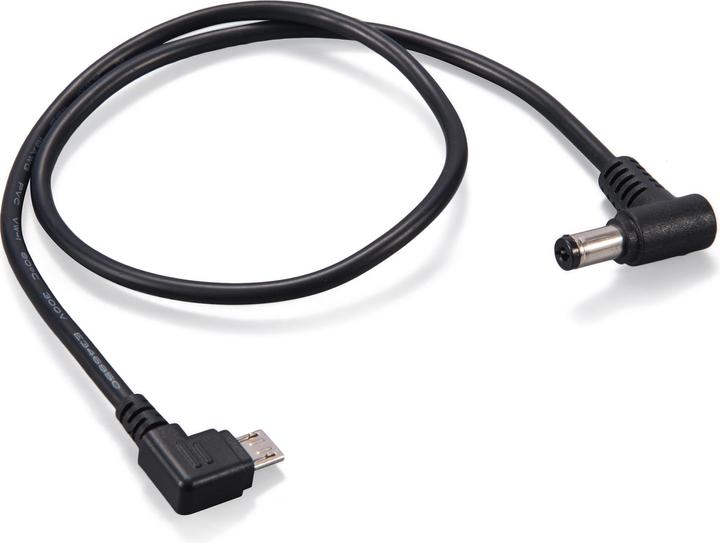 Image du produit Tilta Câble d'alimentation moteur Nucleus-Nano, Micro USB vers 90 degrés 2.1mm DC (Câble)