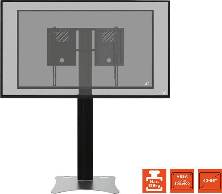 Actual product image Celexon Electric Stand Expert Adjust 4286PB - 70 cm Black (86", 136 kg)