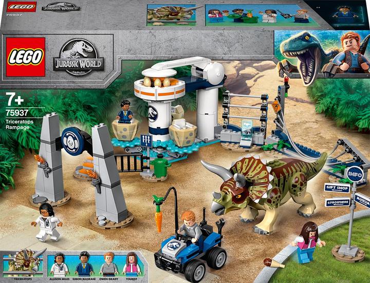 Actual product image LEGO Triceratops riots (75937, LEGO Jurassic World)
