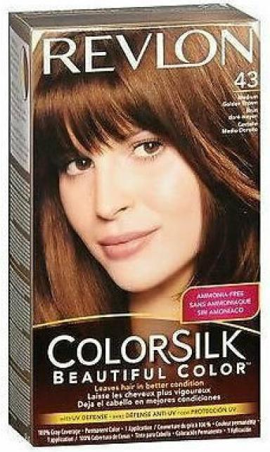 Revlon Professional COLORSILK tinte #43-castaño medio dorado (43)