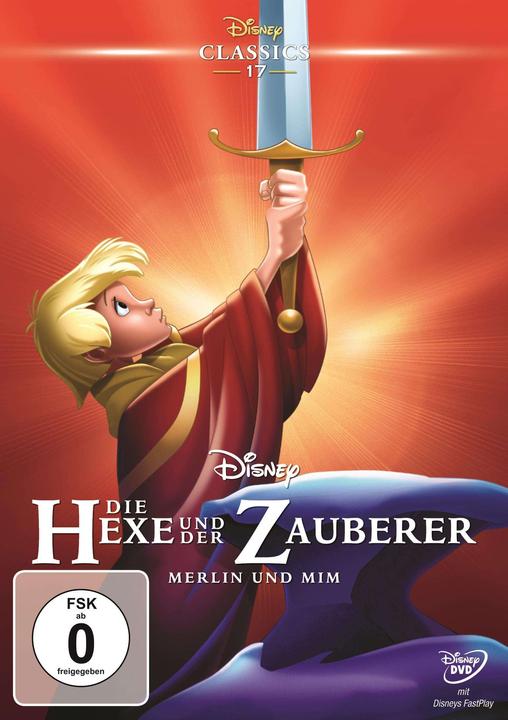 Actual product image Disney Interactive Studios The Witch and the Wizard - Merlin and Mim (DVD, 1963, German)
