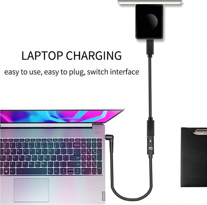Actual product image PowerGuard USB-C to Asus Notebook Adapter (4.0 x 1.35mm)